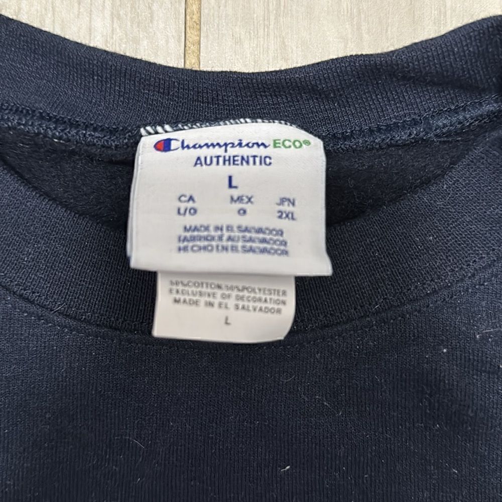 Busiest Navy Sweatshirt Large - Picture 2 of 3